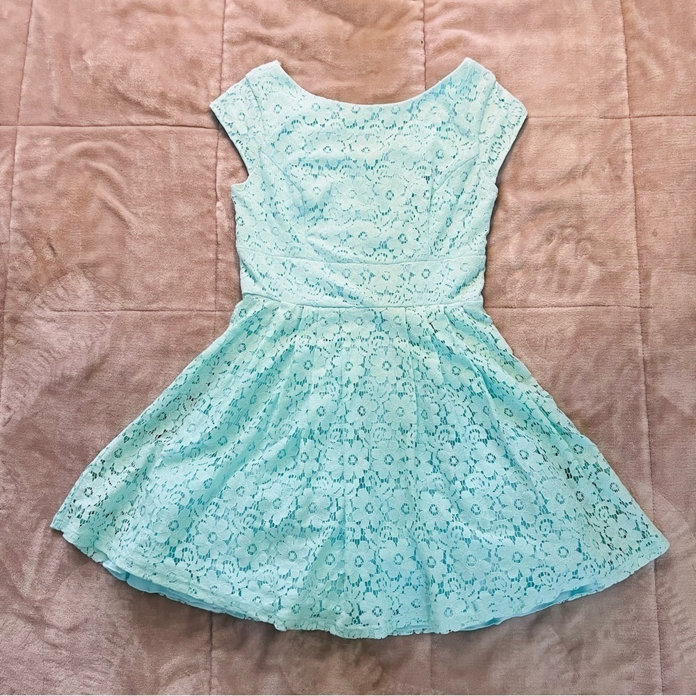 B darlin | Junior Dress Size 7/8 Turquoise
